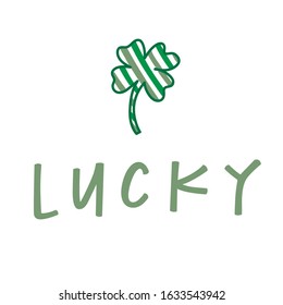 Saint Patrick's Day Lucky Clover