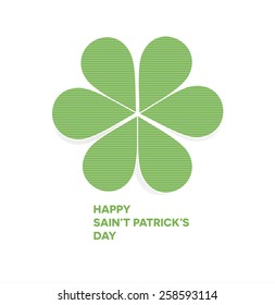 saint patrick's day modern card
