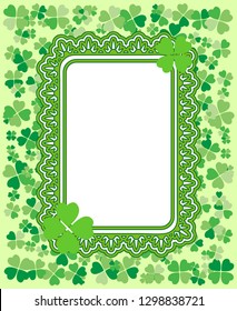 7,933 4 leaf clovers borders frames Images, Stock Photos & Vectors ...