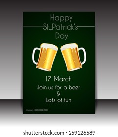 Saint Patrick's Day Party Poster