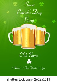 Saint Patricks Day Party Poster