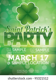 Saint Patricks Day Party Poster