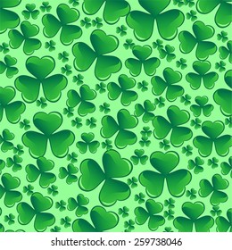 Saint Patrick's day pattern, vector