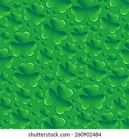 Saint Patrick's day pattern, vector