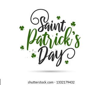 Saint Patricks Day Poster Or Banner Background