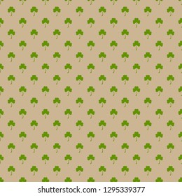 Saint Patrick's day seamless background
