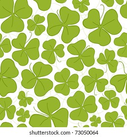 Saint Patrick's Day seamless pattern wallpaper (EPS10)