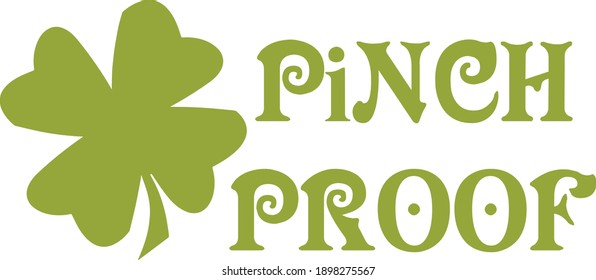 Saint Patrick's Day Special Design, Typography for print or use as poster, card, flyer or T Shirt