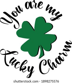 Saint Patrick's Day Special Design, Typography for print or use as poster, card, flyer or T Shirt