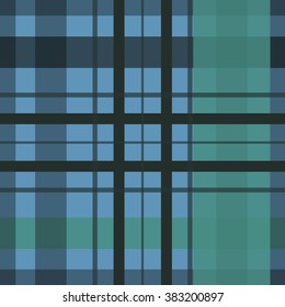 Saint Patricks Day squared kilt seamless background. Irish traditional background for postcard, card, banner template. National red background design. Vector EPS10