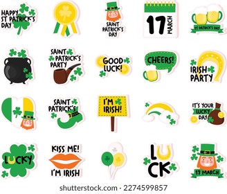 Saint Patrick's Day Sticker Pack