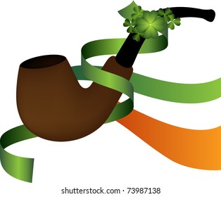Saint Patrick's day symbol Irish brier (EPS10)