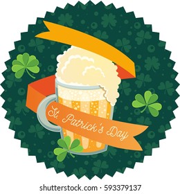 Saint Patrick's Day. Template.