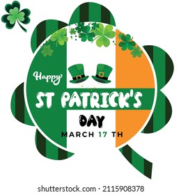 Saint Patrick's Day T-shirt Design.
Vector T-shirt design