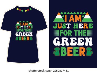 Saint Patrick's day T-shirt Design