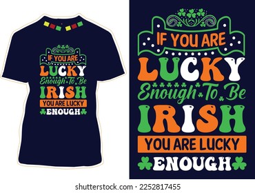 Saint Patrick's day T-shirt Design