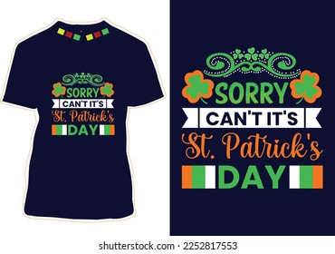 Saint Patrick's day T-shirt Design