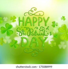 Saint Patricks Day Vector Background