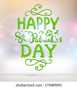 Saint Patricks Day Vector Background