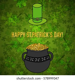Saint Patrick's Day Vector Background