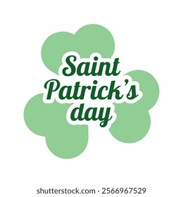 Saint Patrick's Day, vector design for banner, poster, sign or card.