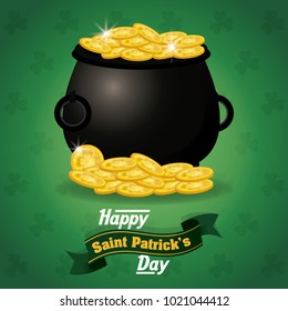 Saint patricks days card