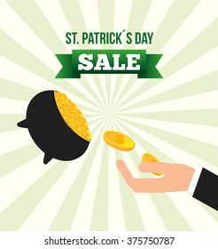 saint patricks sale design 