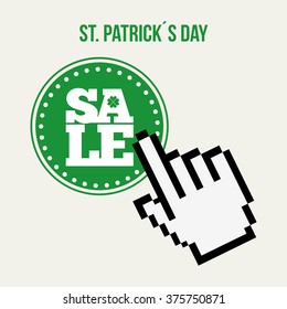 saint patricks sale design 