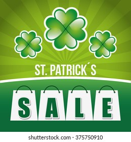 saint patricks sale design 