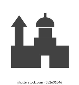 Saint, pauls, cathedral icon vector image.Can also be used for building and landmarks .Suitable for mobile apps, web apps and print media.