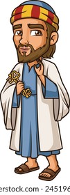 Saint Peter the Apostle vector illustration