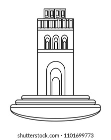 saint pierre cathedral icon
