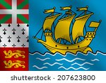 Saint Pierre and Miquelon flag