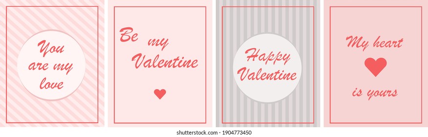 Saint Valentine. St. Valentine's Day. valentine's day cards with red. love, friendship in congratulations on the holiday. red stamp love for Valentine's day. vector greeting card with heart, love.