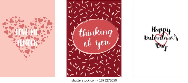 Saint Valentines  Day Card text Vector Designs