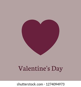 Saint Valentine's day concept