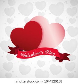 Saint Valentines day design