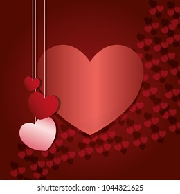 Saint Valentines day design