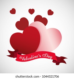 Saint Valentines day design