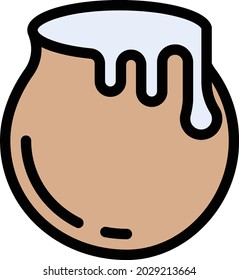 saint vector color line icon