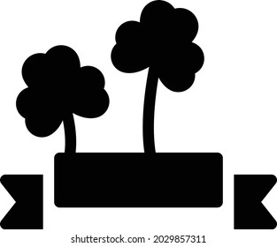 saint vector glyph flat icon