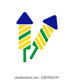 Saint vincent flags icon set, Saint vincent independence day icon set vector sign symbol
