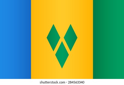 Saint Vincent and the Grenadines Flag