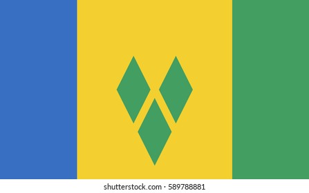 Saint Vincent and the Grenadines flag