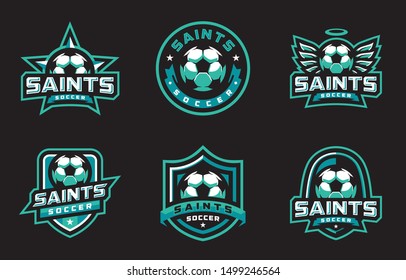 Saints Soccer Sport Logo Design