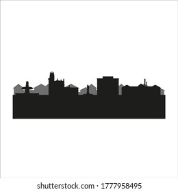 Saint-Sauveur Aix-en-Provence city skyline in France.