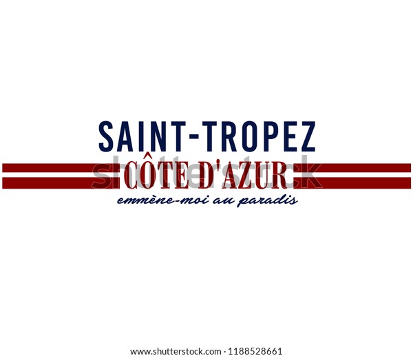 Sainttropez Town On French Riviera Dazuris Stock Vector - 