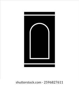 Sajaddah praying mat the Silhouette of Ramadan and Islamic Icon