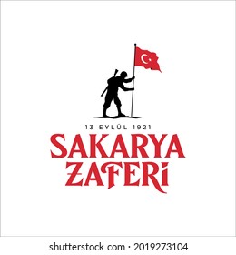 Sakarya Zaferi. Translation: Sakarya Victory celebration of victory and the National Day in Turkey. celebration republic, graphic for design elements