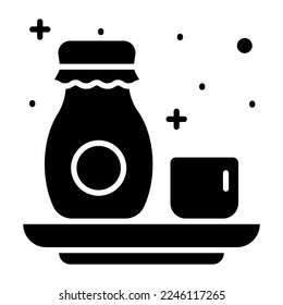 Sake vector design icon in modern and trendy style